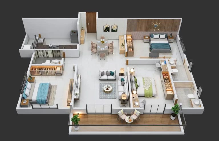 3 BHK Carpet